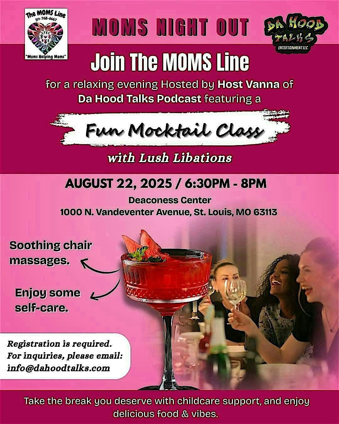Moms Night Out with The Moms Line