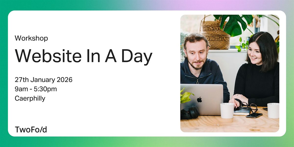 Website In A Day Workshop
