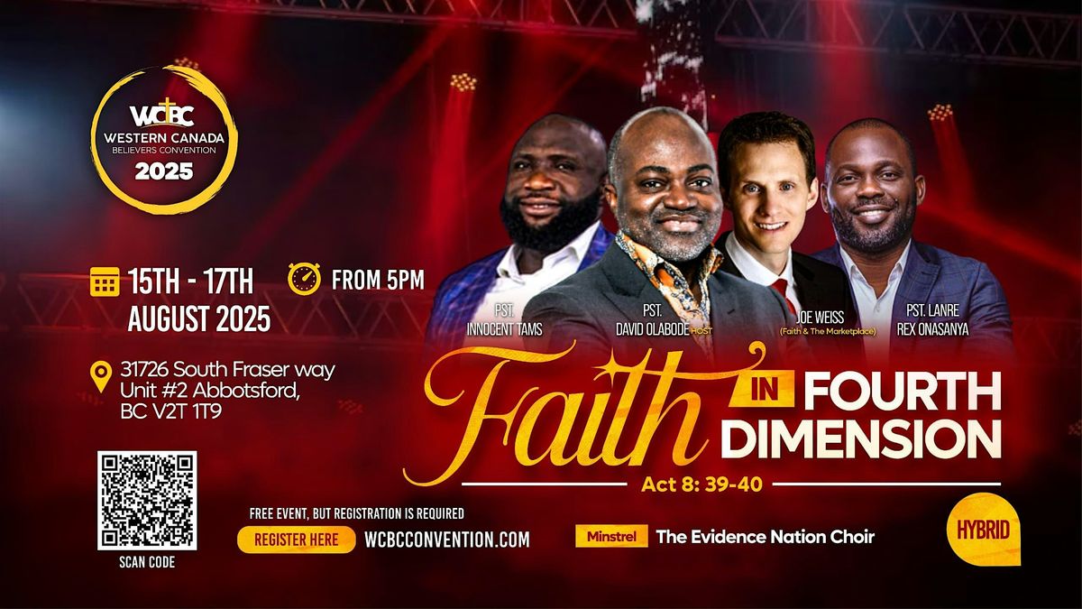 WESTERN CANADA BELIEVERS CONVENTION (WCBC)