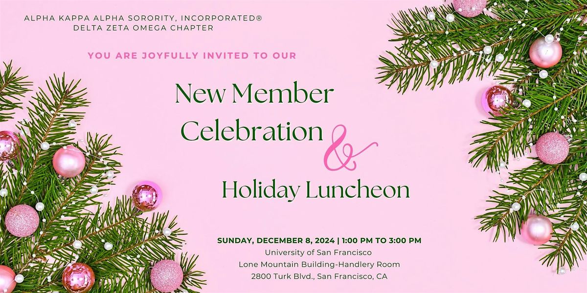 New Member Celebration & Holiday Luncheon