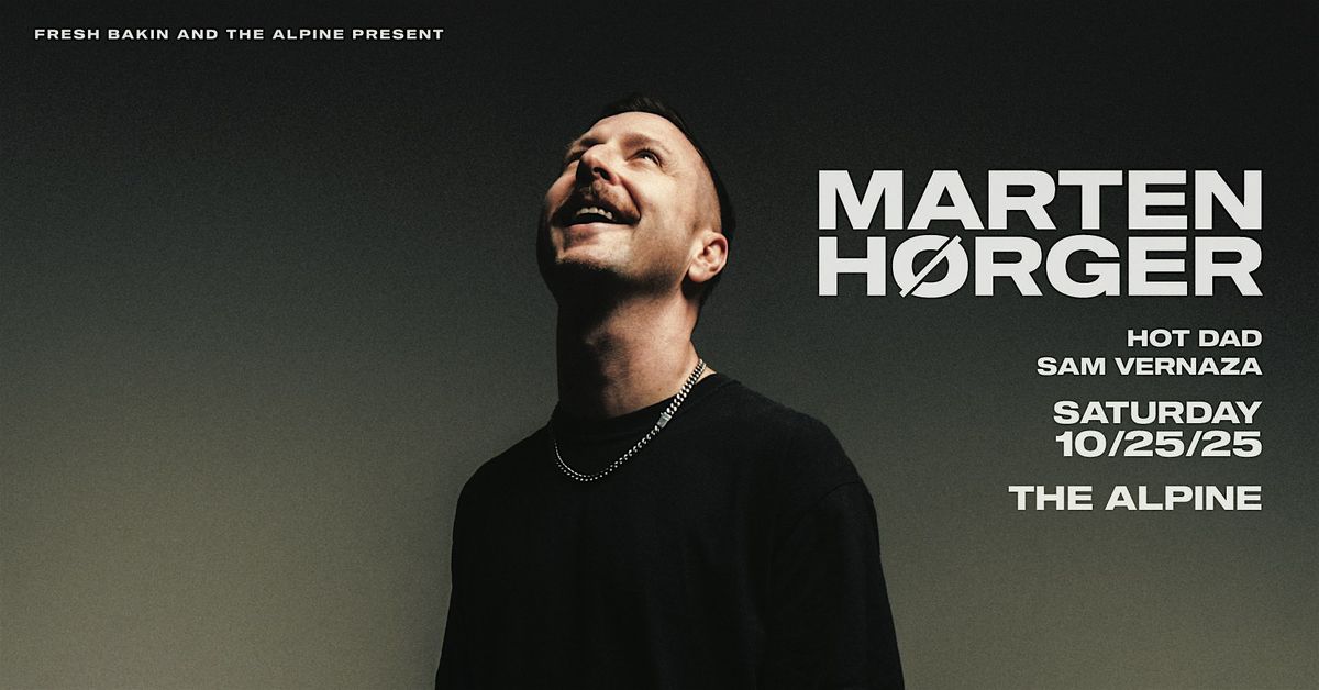 Marten Horger at The Alpine