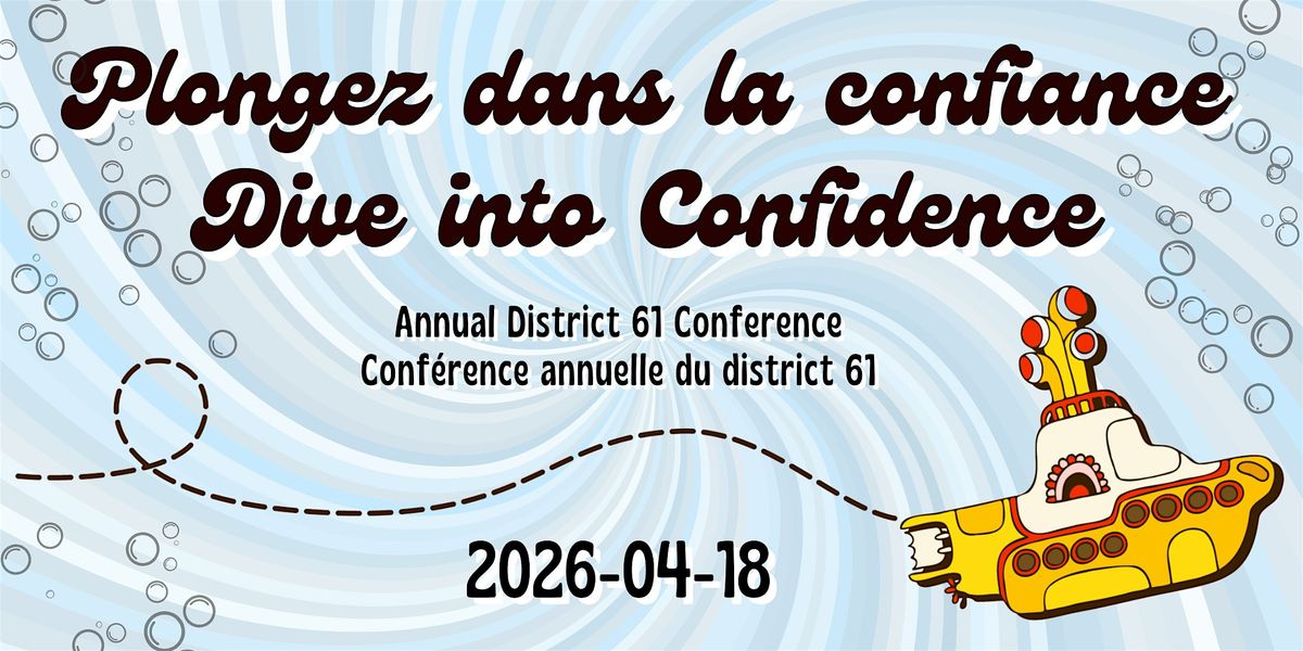 Conf\u00e9rence annuelle District 61 2026 Annual Conference
