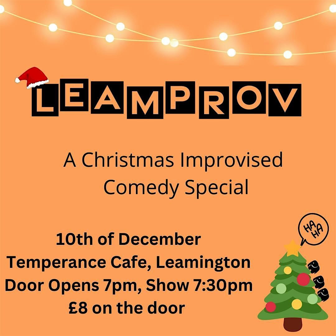 comedy @ temperance | Leamprov "A Christmas improvised comedy special"