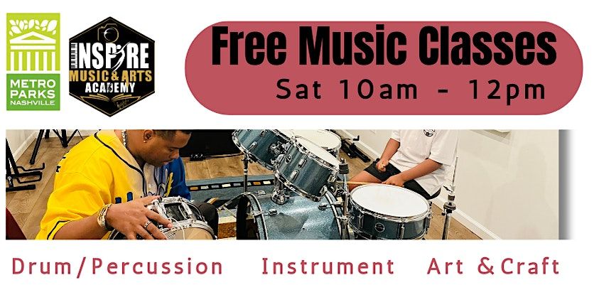 Free Saturday Music and Art Classes