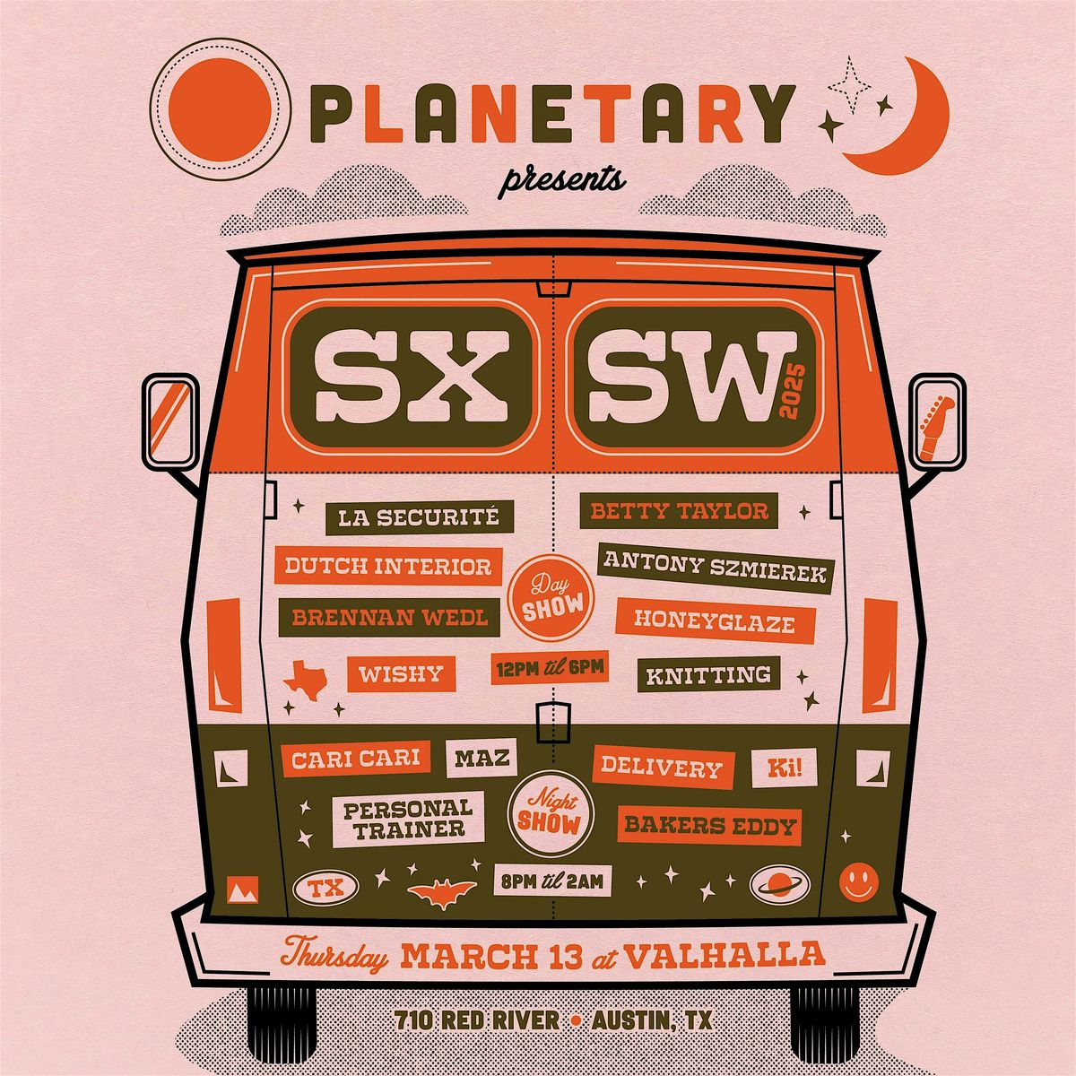 Planetary Presents: SXSW 2025 Day Party at Valhalla