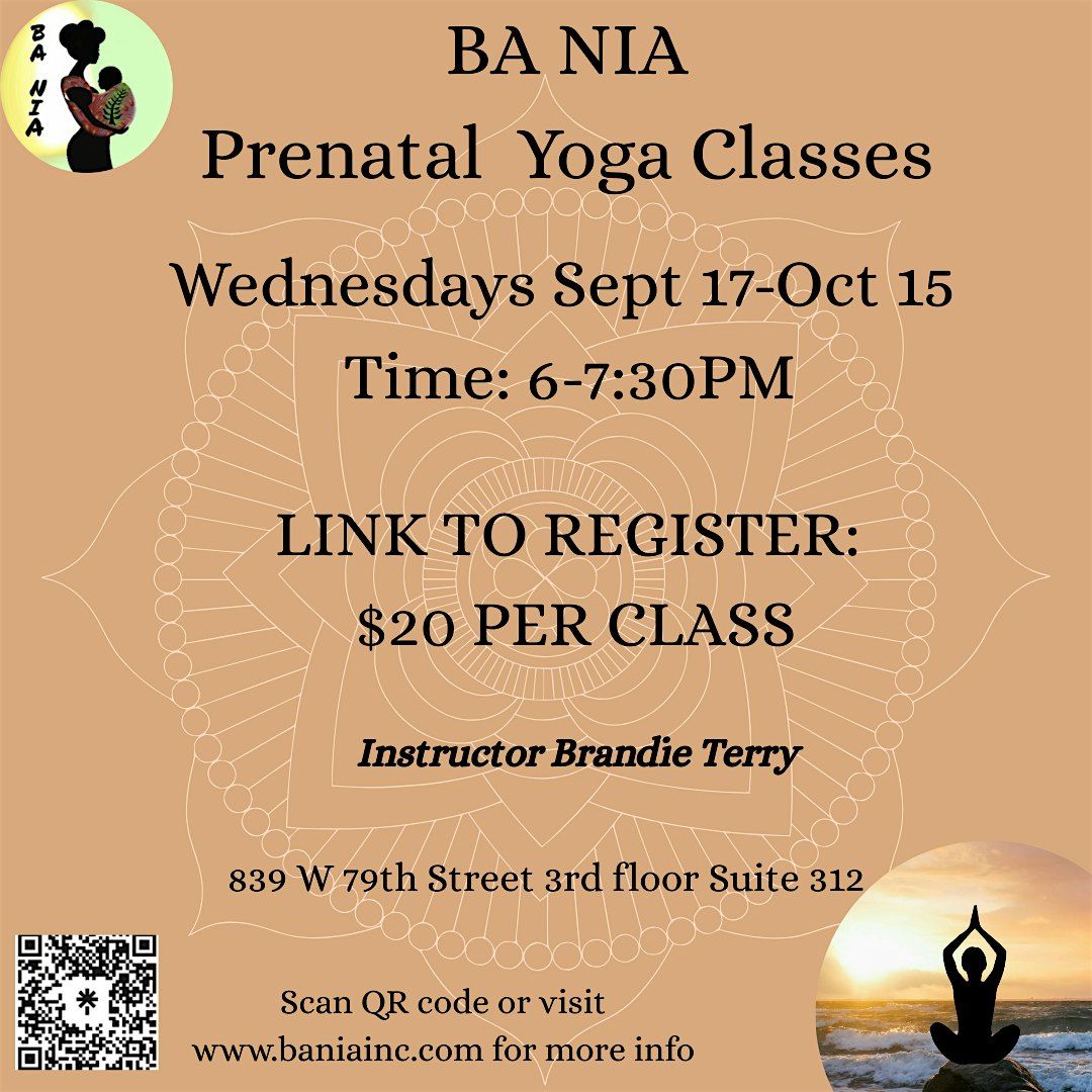Prenatal Yoga Classes