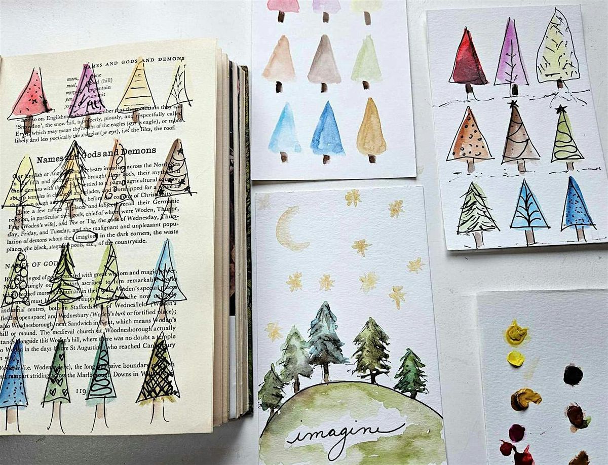 Emily Carr Inspired Art Class: Holiday Trees (Intergenerational)