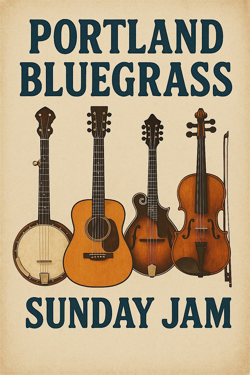 Portland Bluegrass Sunday Jam