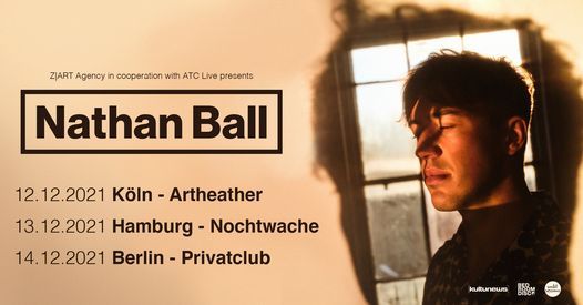ABGESAGT | Nathan Ball | Hamburg, Nochtwache | 13.12.2021