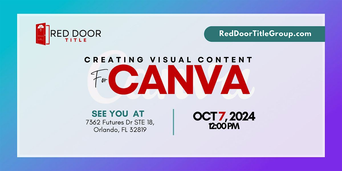 Creating Visual Content for Canva