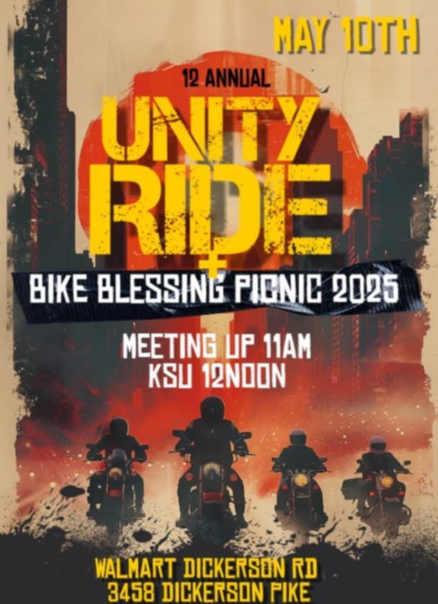 12th Annual Unity Ride Bike Blessing & Picnic 2025