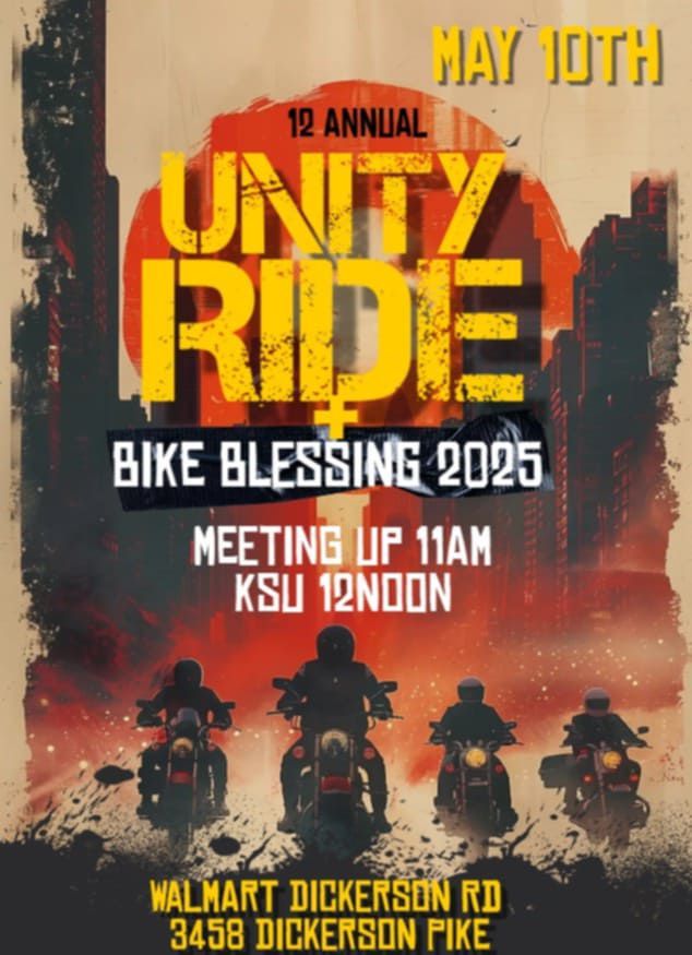 12th Annual Unity Ride & Bike Blessing 2025