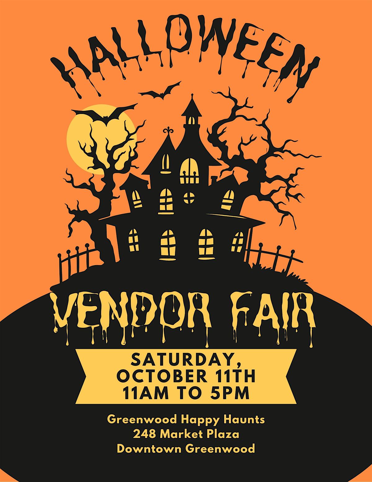 Halloween Vendor Fair