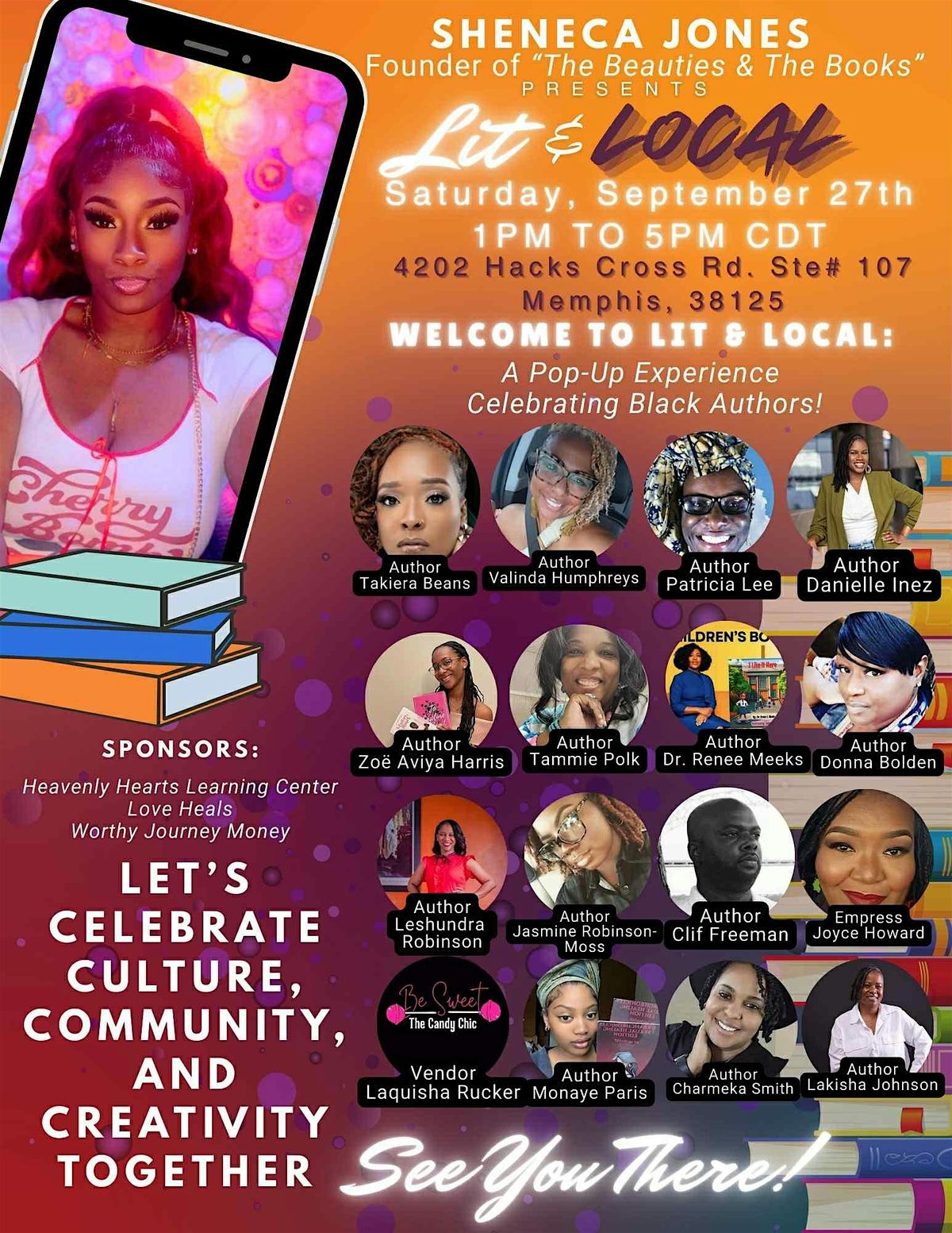 Lit & Local: A Pop-Up Experience Celebrating Black Authors
