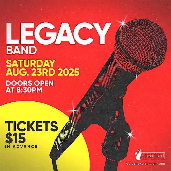 Legacy Band at Vagabond 8\/23\/25!