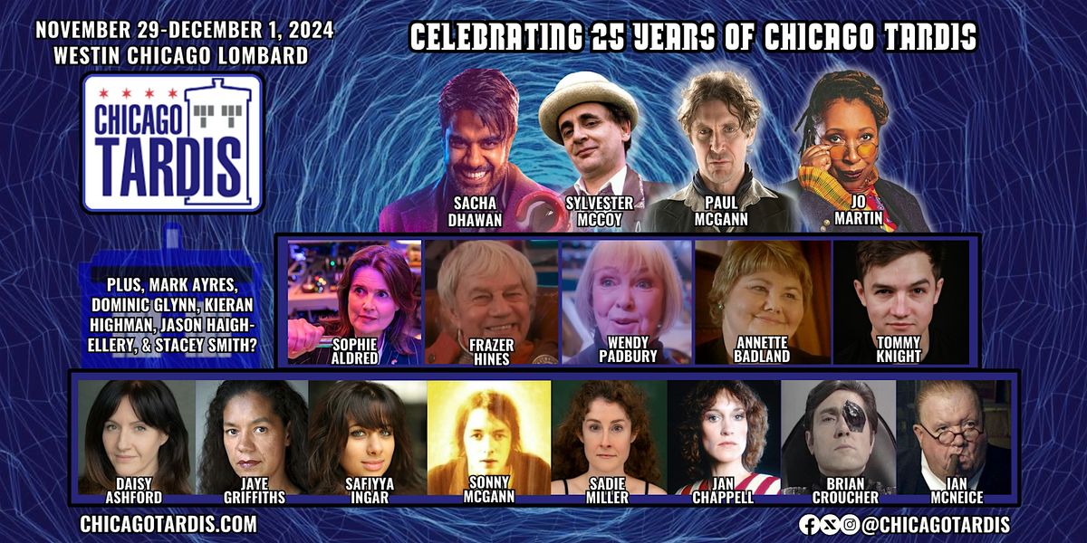 Chicago TARDIS 2024 Saturday Autographs & Photographs