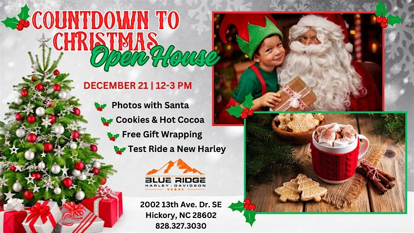 Countdown to Christmas Open House