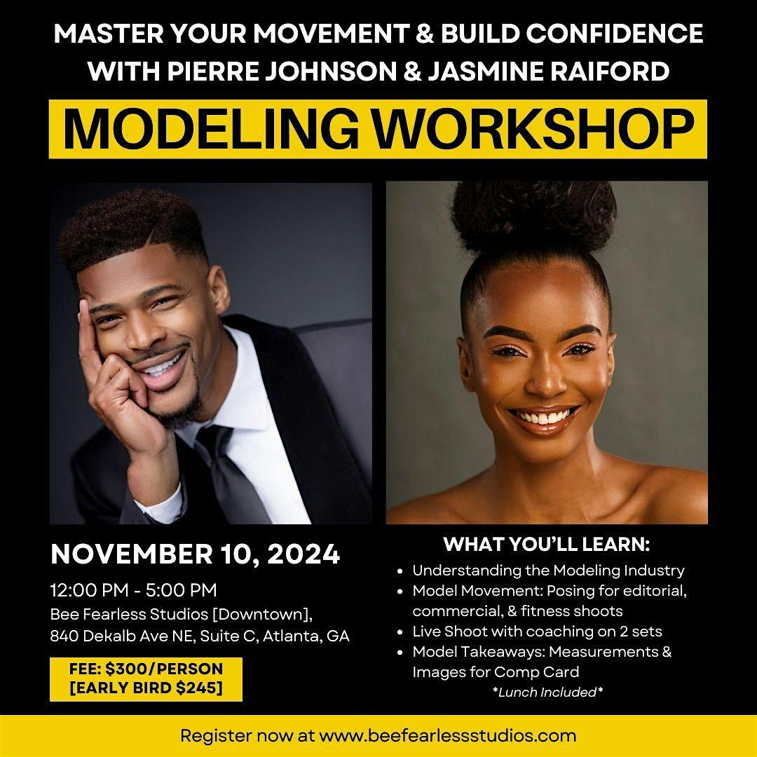 Modeling Workshop: Master Your Movement and Build Confidence