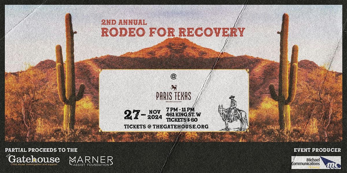 2nd Annual Rodeo For Recovery