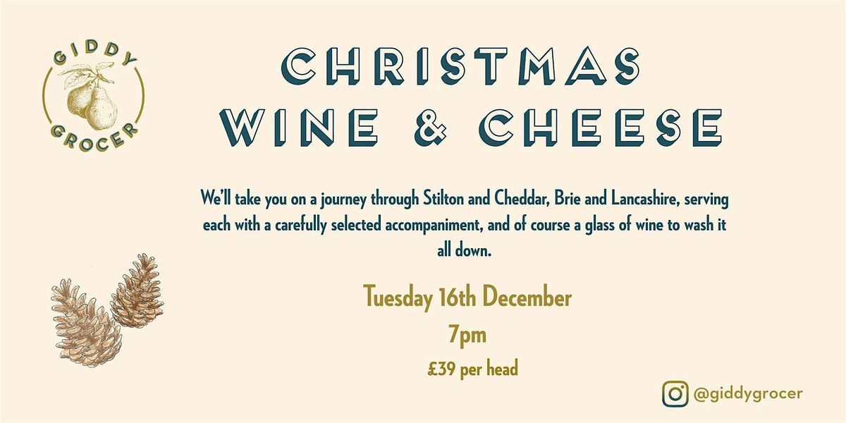 Christmas Cheese & Wine