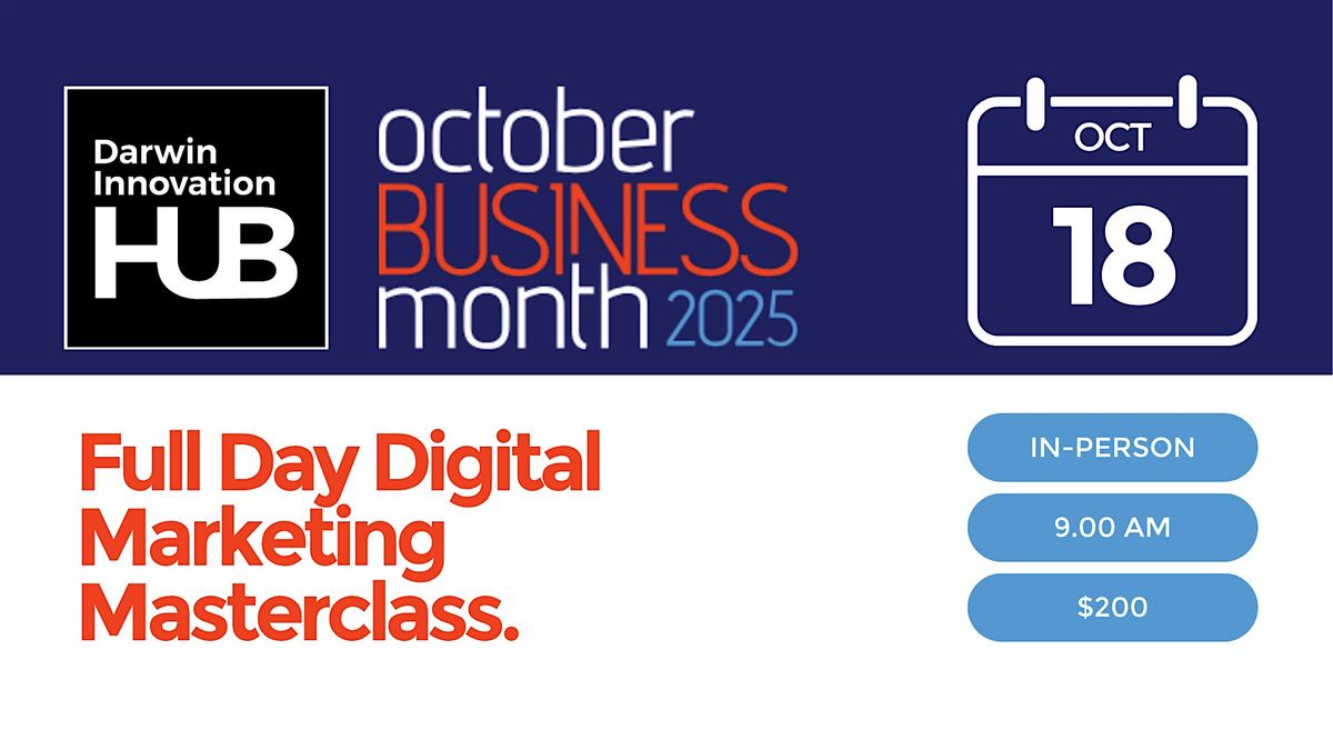 Full Day Digital Marketing Masterclass