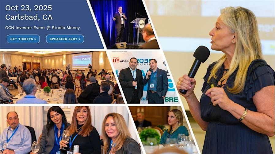 Pitch 125+ Investors Event by Global Capital Network (GCN)