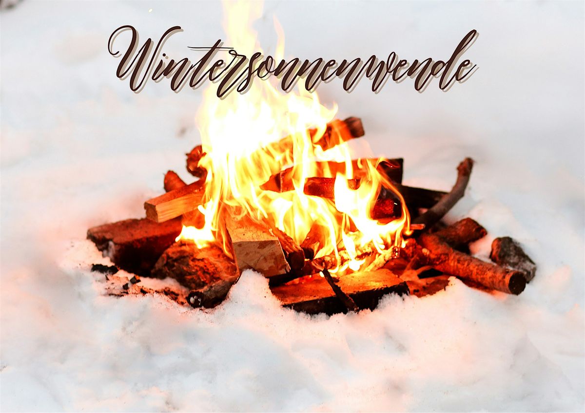 Feuerritual zur Wintersonnenwende in Berlin