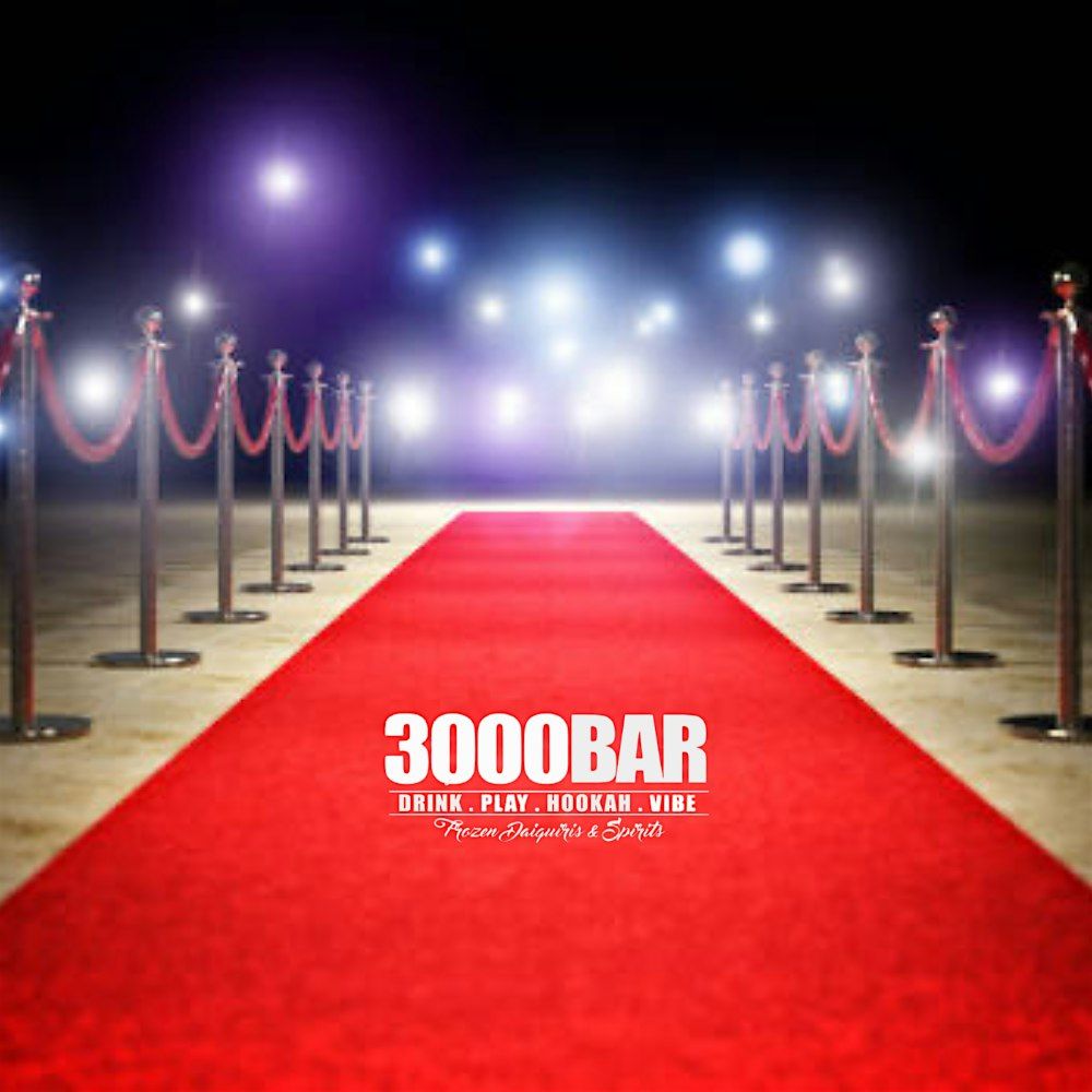 NYE HOLLWOOD RED CARPET @ 3000BAR