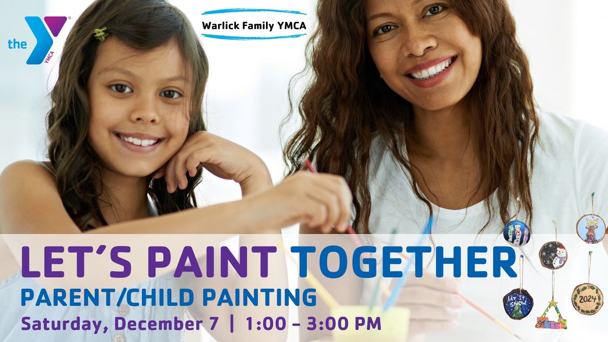 Family Painting Time at the Warlick Family YMCA