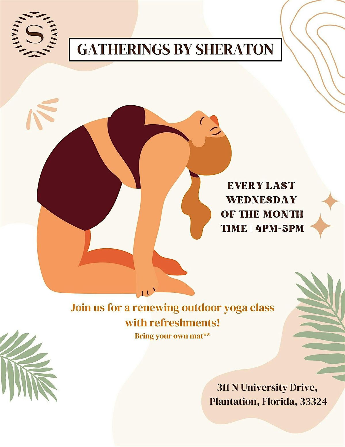 Sheraton Gatherings: Complimentary Yoga