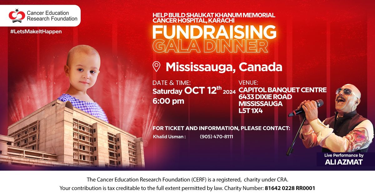 Mississauga Fundraising Gala Dinner | Canada