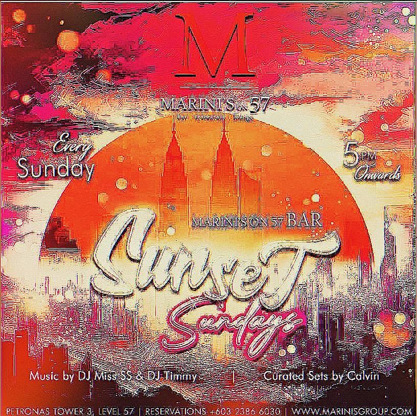 Sunday Sunset Sessions at Marini\u2019s on 57