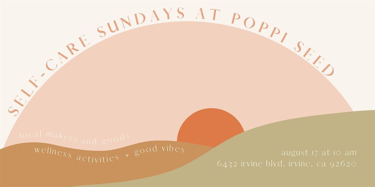 Self Care Sunday Patio Pop Up