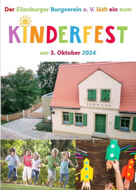 Kinderfest des Eilenburger Burgvereins e. V.