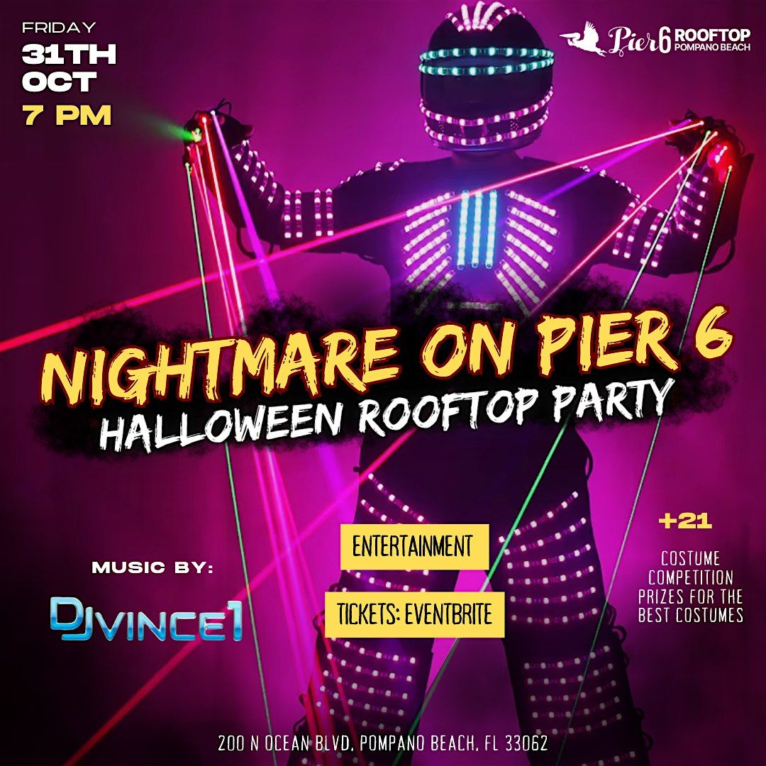 Nightmare on Pier 6 | Rooftop Party