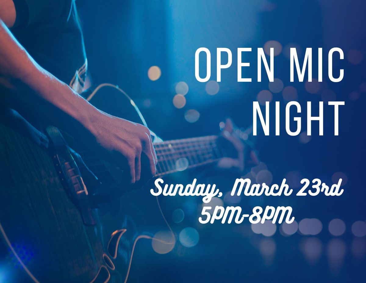 Open Mic @ CraftWorx Taproom