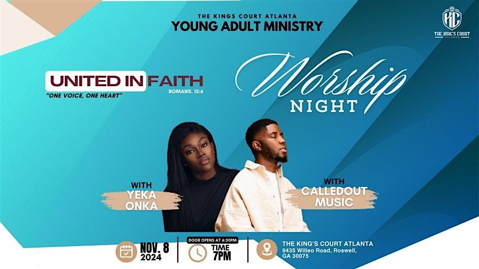 Intimate Fall Worship Night | CalledOut Music and Yeka Onka in Atlanta