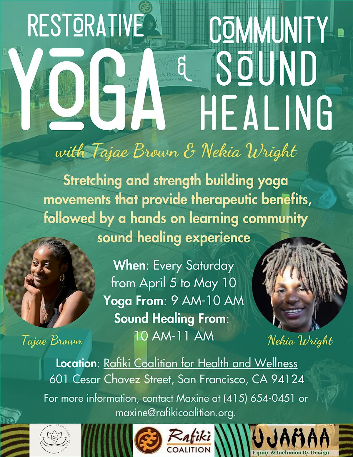 Restorative Yoga & Community Sound Healing