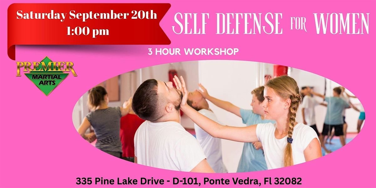 Women\u2019s Self-Defense (Ages 13+) \u2013 Sept 20