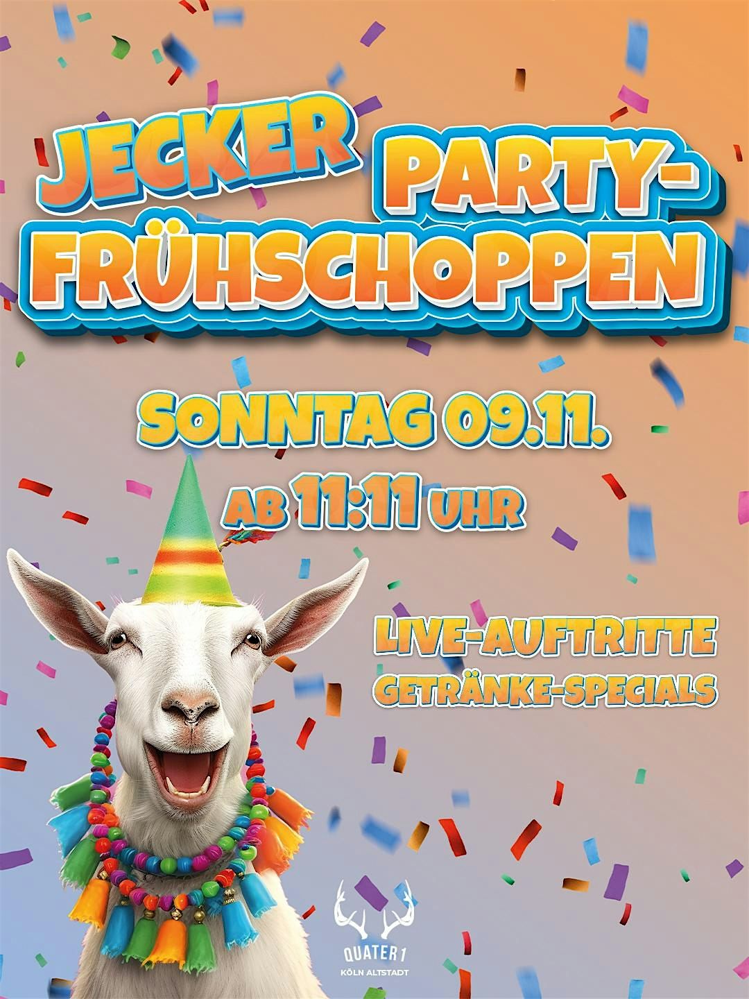 Jecker Party-Fr\u00fchschoppen