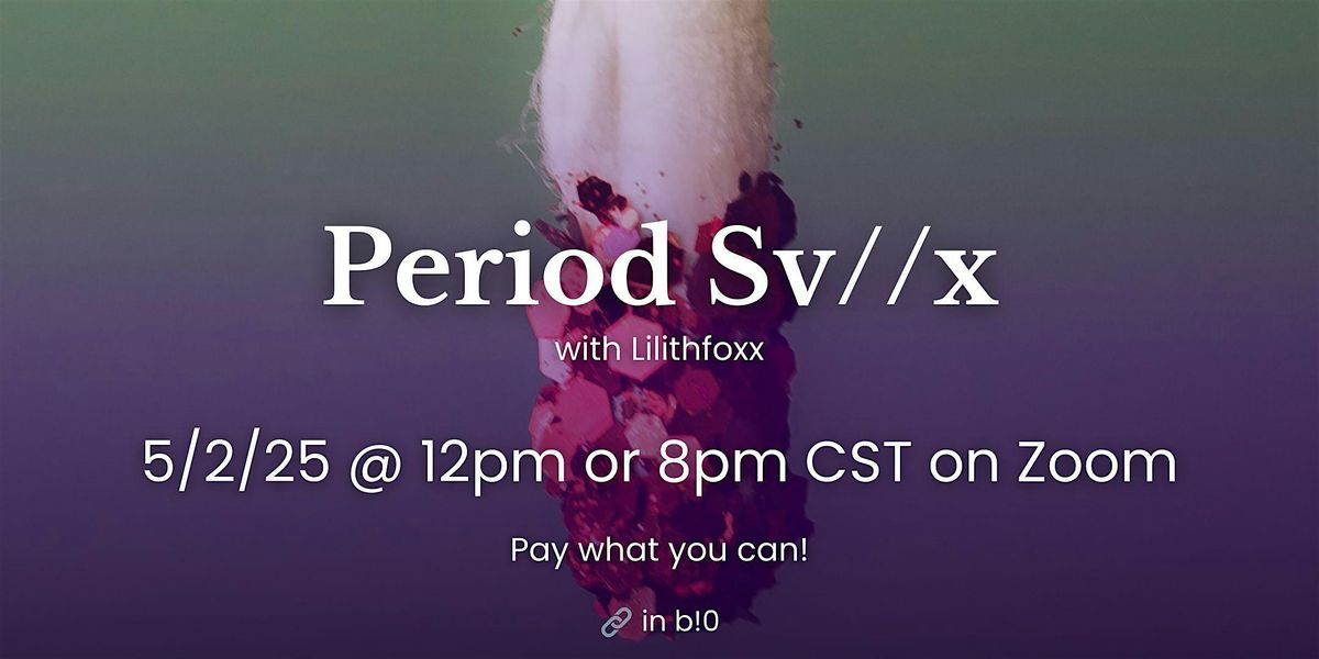 Period Sv\/x with Lilithfoxx