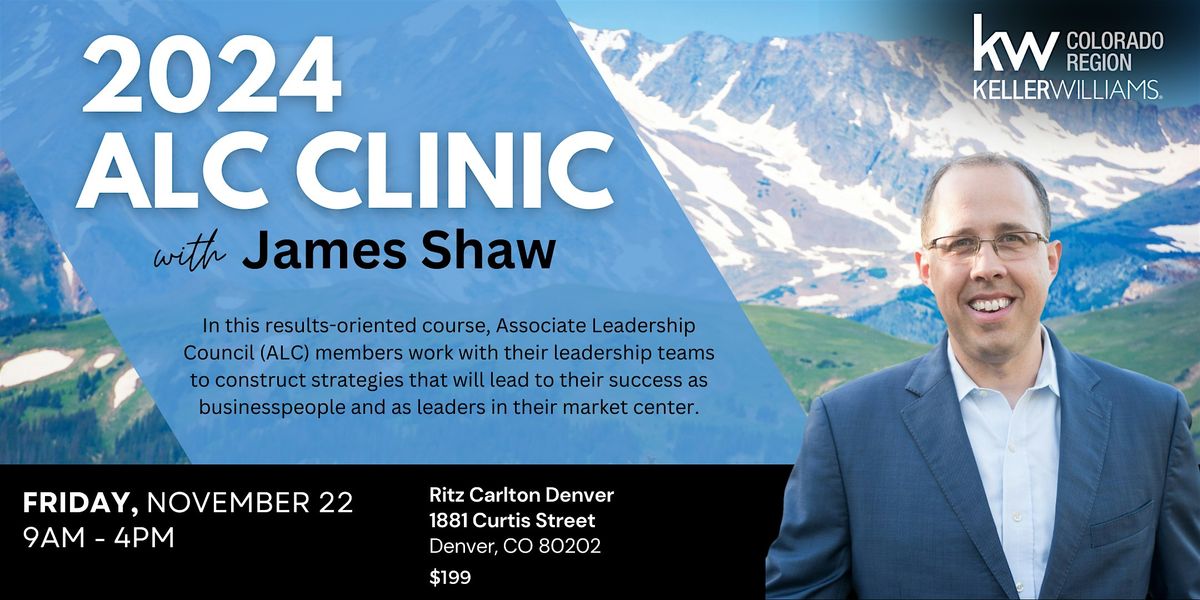 ALC Clinic for ALC Members w\/ James Shaw