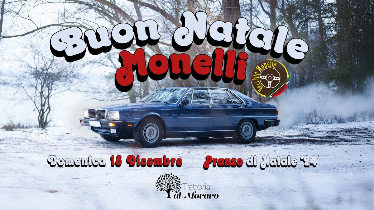 Buon Natale Monelli!