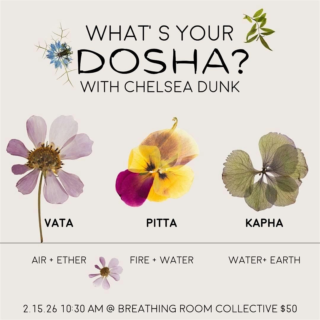 What's Your Dosha? Ayurveda Workshop with Chelsea Dunk