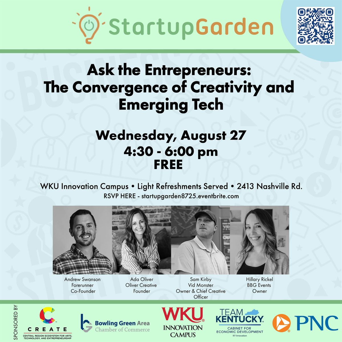 Startup  Garden -  Inside the Minds of Creative Entrepreneurs