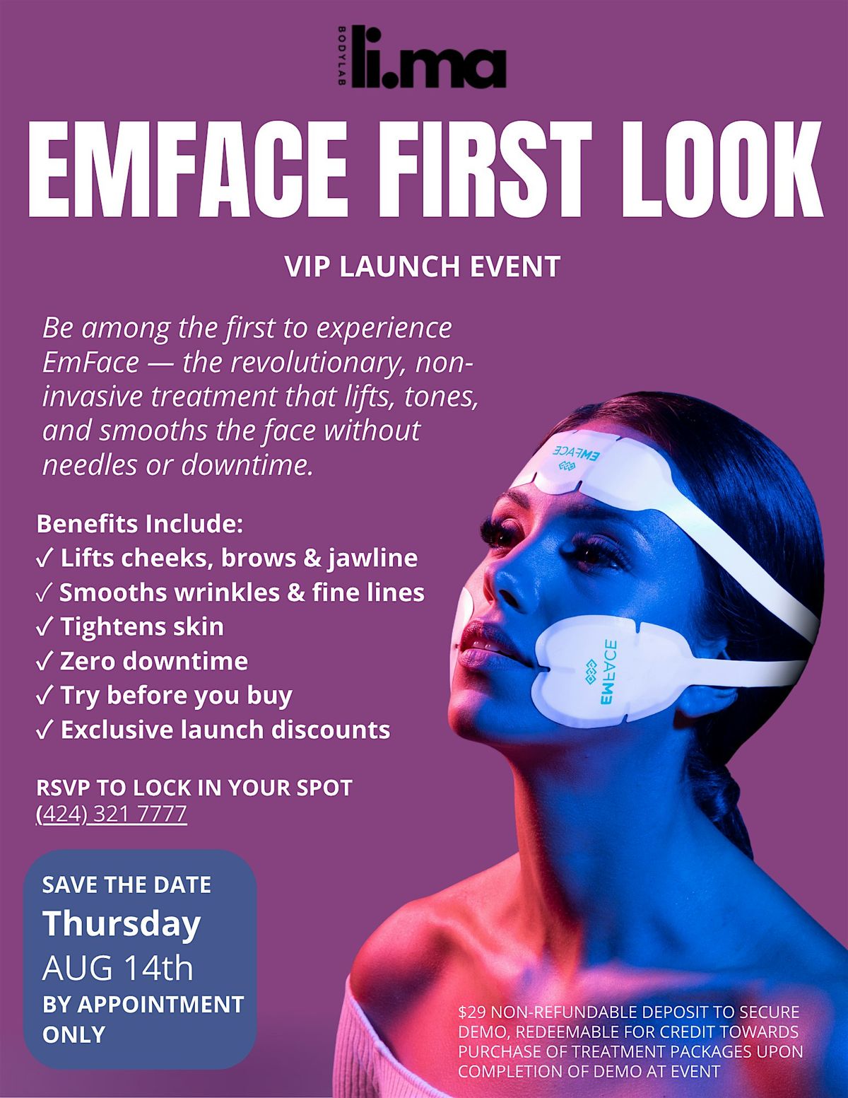 EMFACE FIRST LOOK