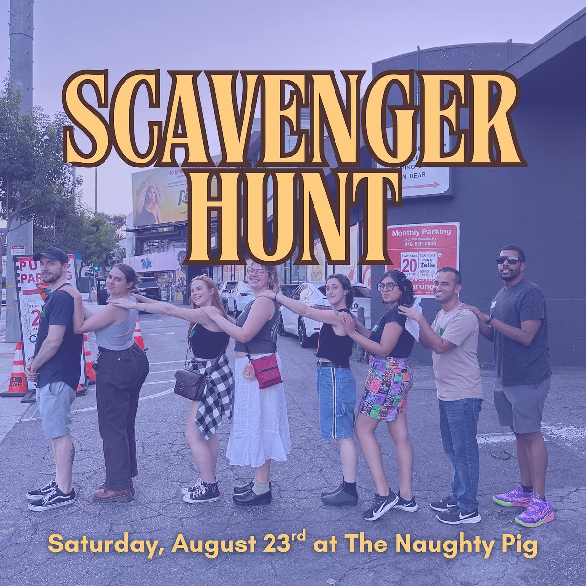Improv Based Scavenger Hunt Event