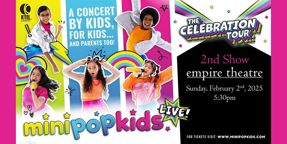 Mini Pop Kids Live: 2nd Show