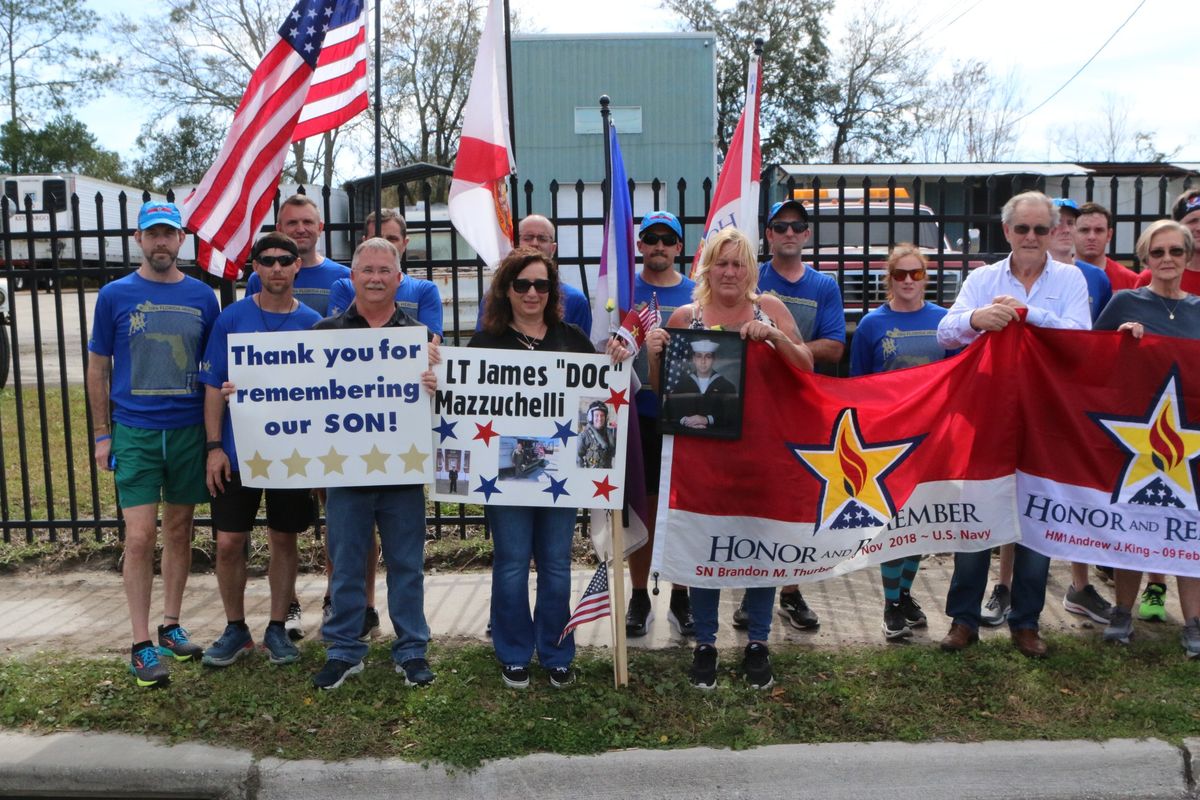 Last 2 Miles of Florida Run For the Fallen