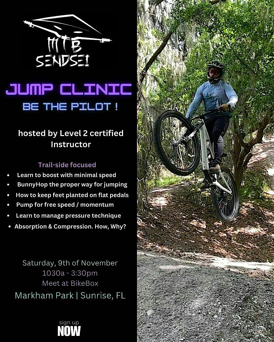 Jump Clinic | Markham Park (meet at BikeBox)